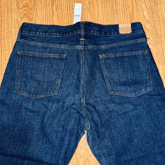 J. CREW MENS ATHLETIC TAPERED JEANS 1040 34x30 - Picture 2 of 6